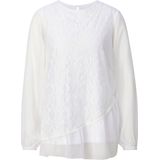 Dames Kanten blouse in ecru