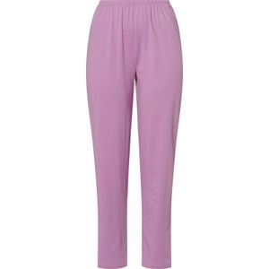 Dames Pyjama in wit/orchidee bedrukt