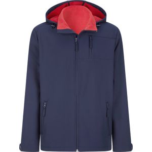 Heren Softshell-jack in marine