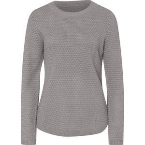 Gebreide Trui - Steengrijs - 100% Polyacryl