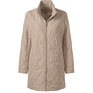 Dames Lange jas in beige