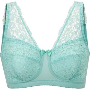 Wäschepur - SMARAGD - Bralette - Zwart - Bloemenkant