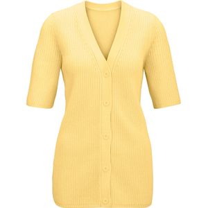 Dames Vest in geel