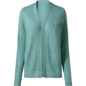 Dames Vest in oceaan/ecru gemêleerd