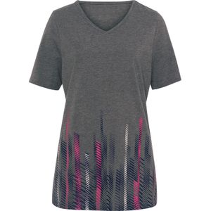 Longshirt - Meerkleurig - 65% Polyester 35% Katoen