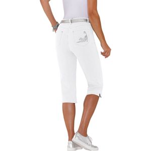 Dames Capri-jeans in wit