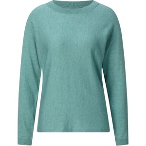 Dames Vleermuistrui in salie gemêleerd