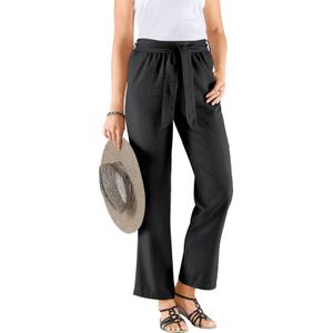 Harem - Broek - Zwart - 100% Polyester - Steekzakken