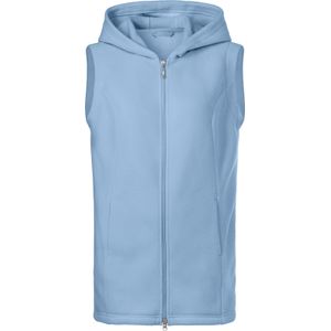 Dames Fleecegilet in ijsblauw
