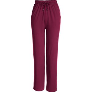 Harembroek - Bordeaux - Katoen - Elastische Band - Steekzakken