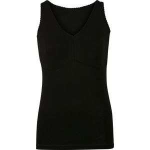 Dames Behahemd zonder beugel in zwart