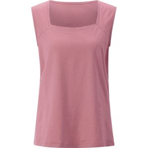 Imprimé - Top - Oudroze - 100% Katoen - Gebloemd