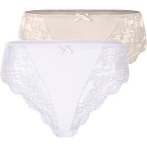 Slips - Wit - 85% Polyamide 15% Elastaan