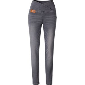Dames Stretch jeans in antraciet/grey-denim