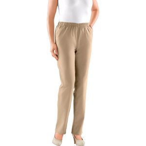 Dames Comfortjeans in beige