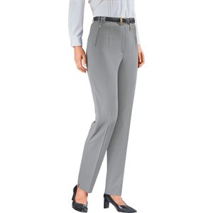 Classic Basics - Persplooibroek - Lichtgrijs - 100% Polyester