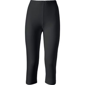 Leggings - Zwart - 95% Katoen 5% Elastaan - Knielang