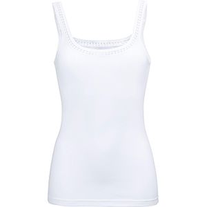conta - Hemd - Wit - 2 Stuks - Mouwloos - 100% Katoen
