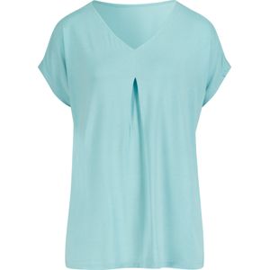 Dames shirt in aquamarine