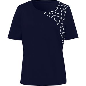 Dames Vrijetijdsshirt in marine