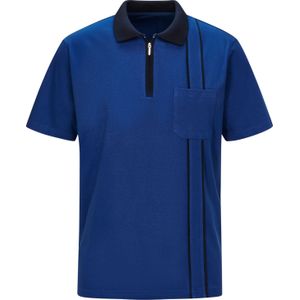 Heren Poloshirt in koningsblauw