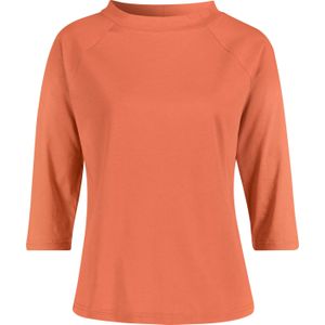 Mandarijn - Longsleeve - 100% Katoen - Staande Kraag - 3/4-Mouwen