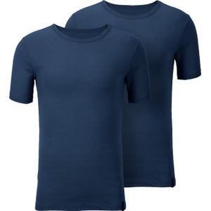 Heren shirt in donkerblauw