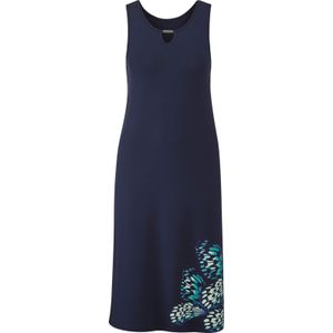 Zomerjurk - Marine/Royalblauw - Mouwloos - Ronde Hals - Korte Maten