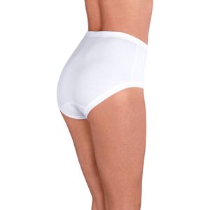 Slips - Wit - 100% Katoen - Elastische Band