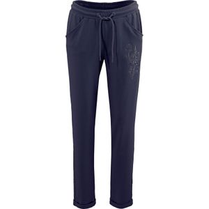 Sportbroek - Bloemenborduursel - Interlock - Comfortband - Zakken
