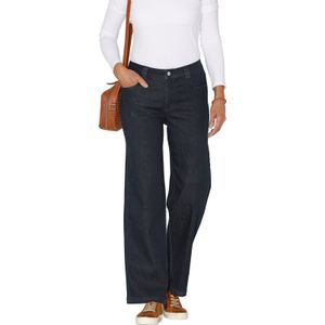 Dames jeans in dark-blue