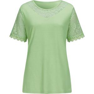 T-shirt - Reseda - 100% Viscose - Korte Mouwen - Ronde Hals