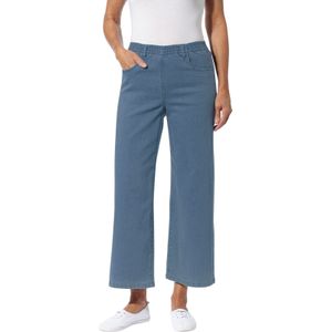 Classic Basics - Jeans - Blauw/Bleached - Comfortabele Pasvorm - 7/8-lengte
