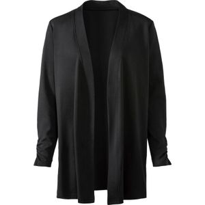 Dames Shirtjasje in zwart