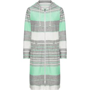 Katoenmix - Mint Gestreept - Badjas