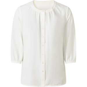 Dames Crêpeblouse in ecru