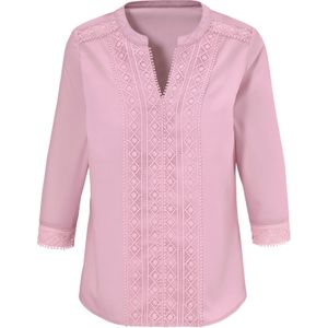 Dames Comfortabele blouse in roze