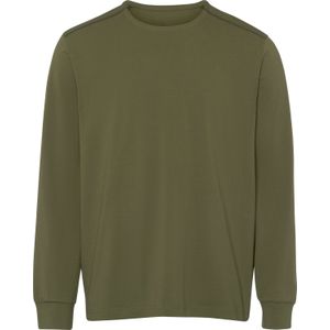 Unikleur - Longsleeve - Olijf - 100% Katoen