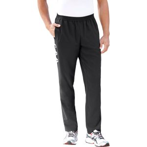 Sportbroeken - Zwart/wit - 93% Polyester, 7% Elastaan - Lange Lengte