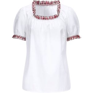 Dames Folkloreblouse in wit
