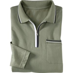 Heren Poloshirt in olijf