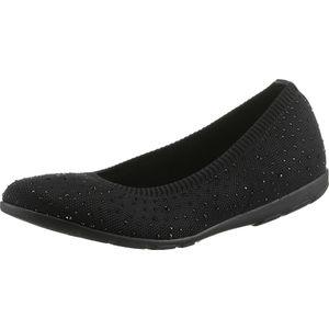 Caprice - Ballerina - Glittersteentjes - Stretchtricot - Textiel