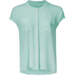 Blouse - Mint - 100% Polyester - Korte Mouwen