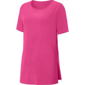 Dames Lang shirt in fuchsia