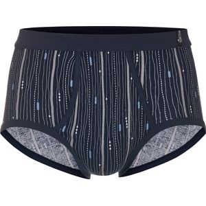 King's Club - Slip - Bedrukt - Grijs - Fijnrib - Set van 2