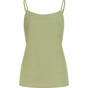Dames Top met bandjes in lindegroen