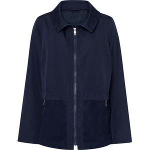 Tussenjas - Marine - 100% Polyester - Lange Mouwen - Ritssluiting