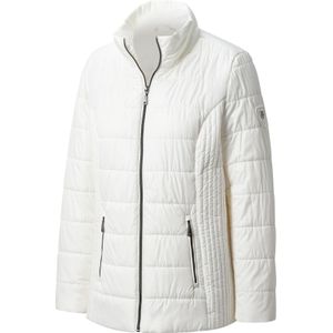 Winterjassen - Ecru - 100% Polyester - Lange Mouwen - Ritssluiting