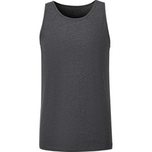 Heren Onderhemd in antraciet gemêleerd