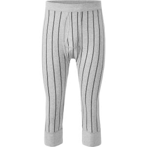 Heren 3/4-onderbroek in antraciet + grijs